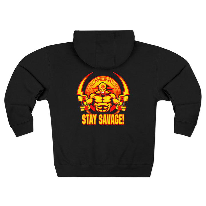 CG BIG MAC RED ORANGE GOLD/STAY SAVAGE ZIP UP