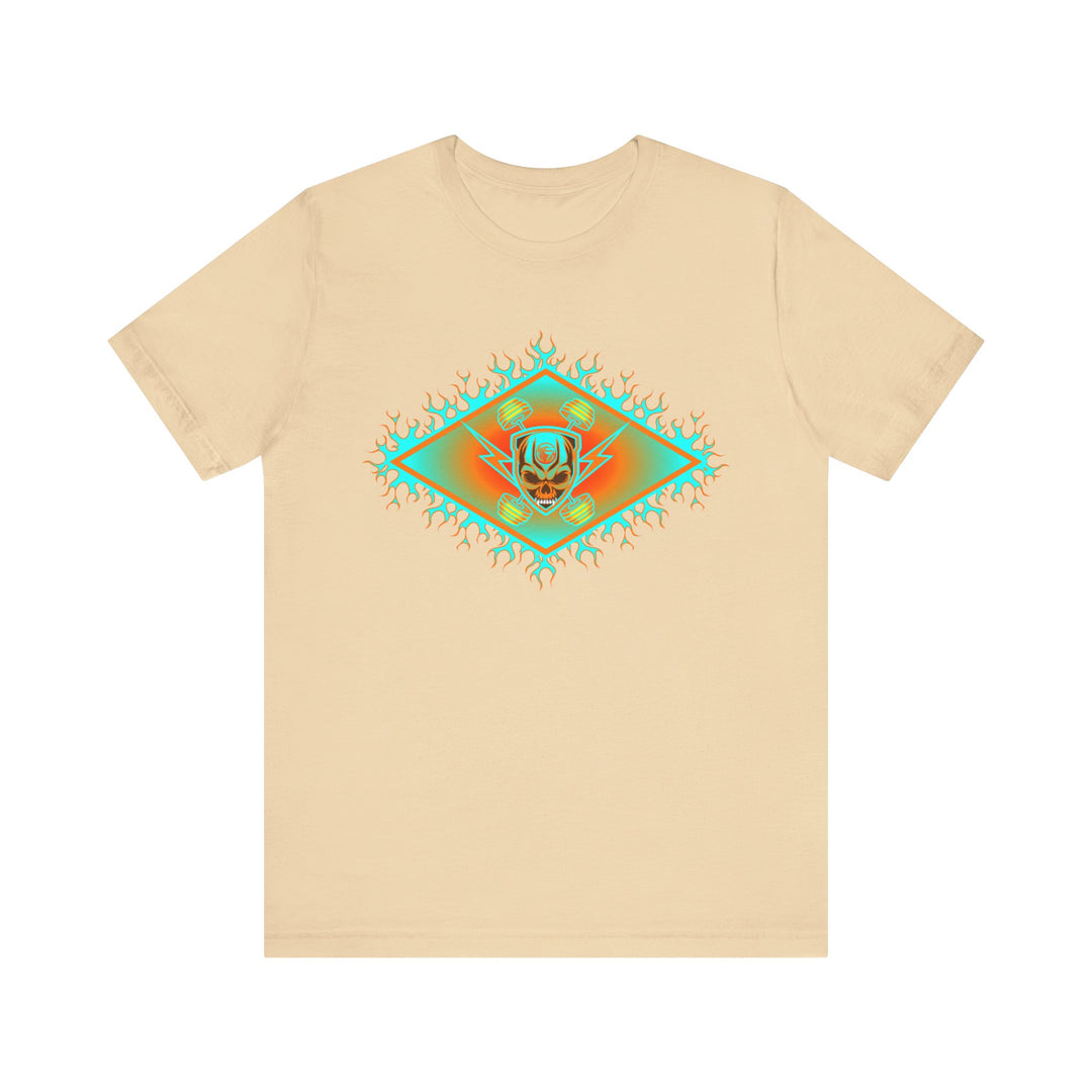 CG DIAMOND SKULLATOR MIAMI AQUA ORANGE DBL BELL