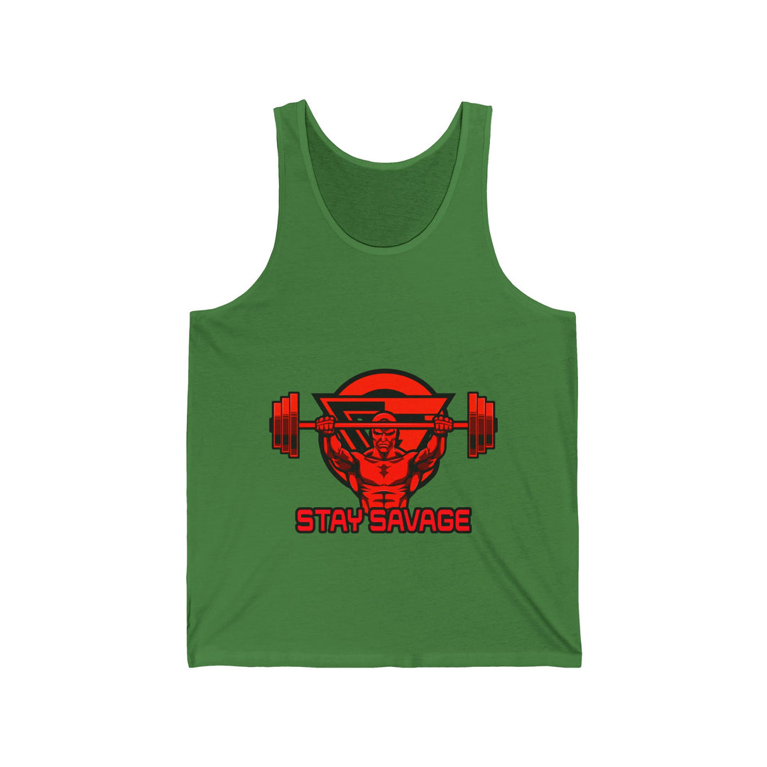 ENTER THE MAC RED BLACK TANK/STAY SAVAGE