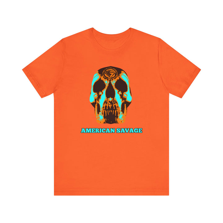 SKULLATOR MIAMI AQUA ORANGE /AMERICAN SAVAGE