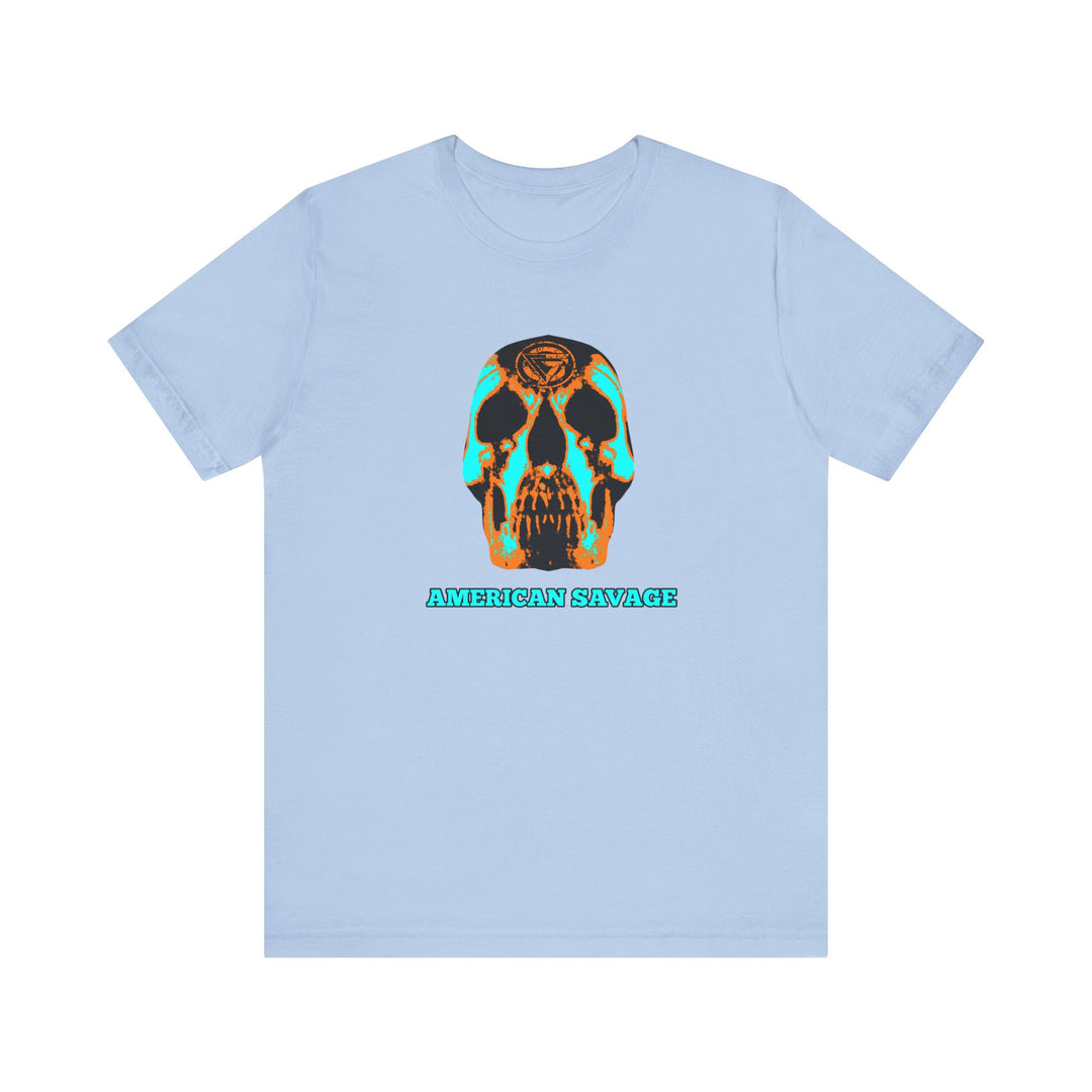SKULLATOR MIAMI AQUA ORANGE /AMERICAN SAVAGE