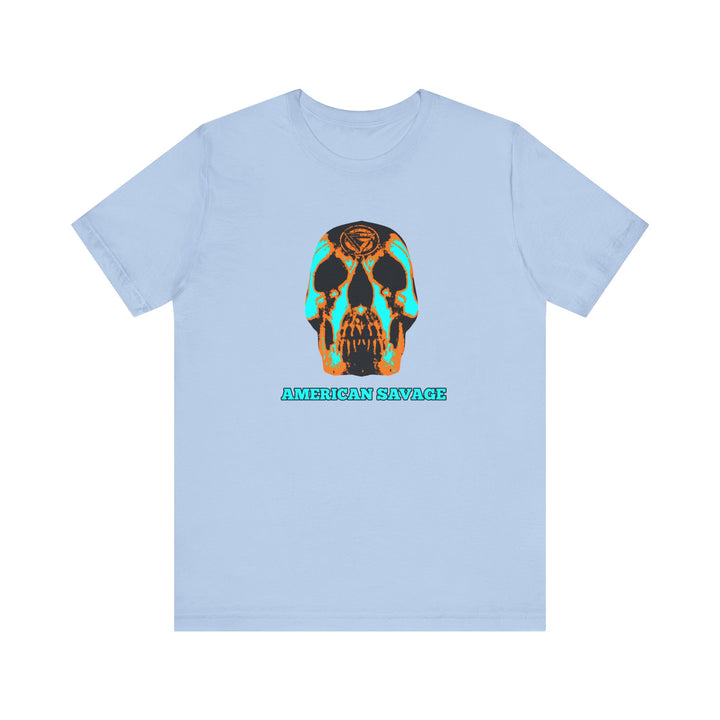 SKULLATOR MIAMI AQUA ORANGE /AMERICAN SAVAGE