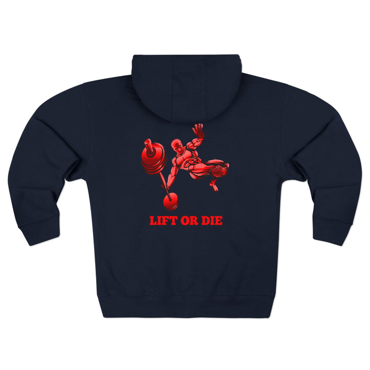 CG MAC JUMP RED /LIFT OR DIE ZIP UP