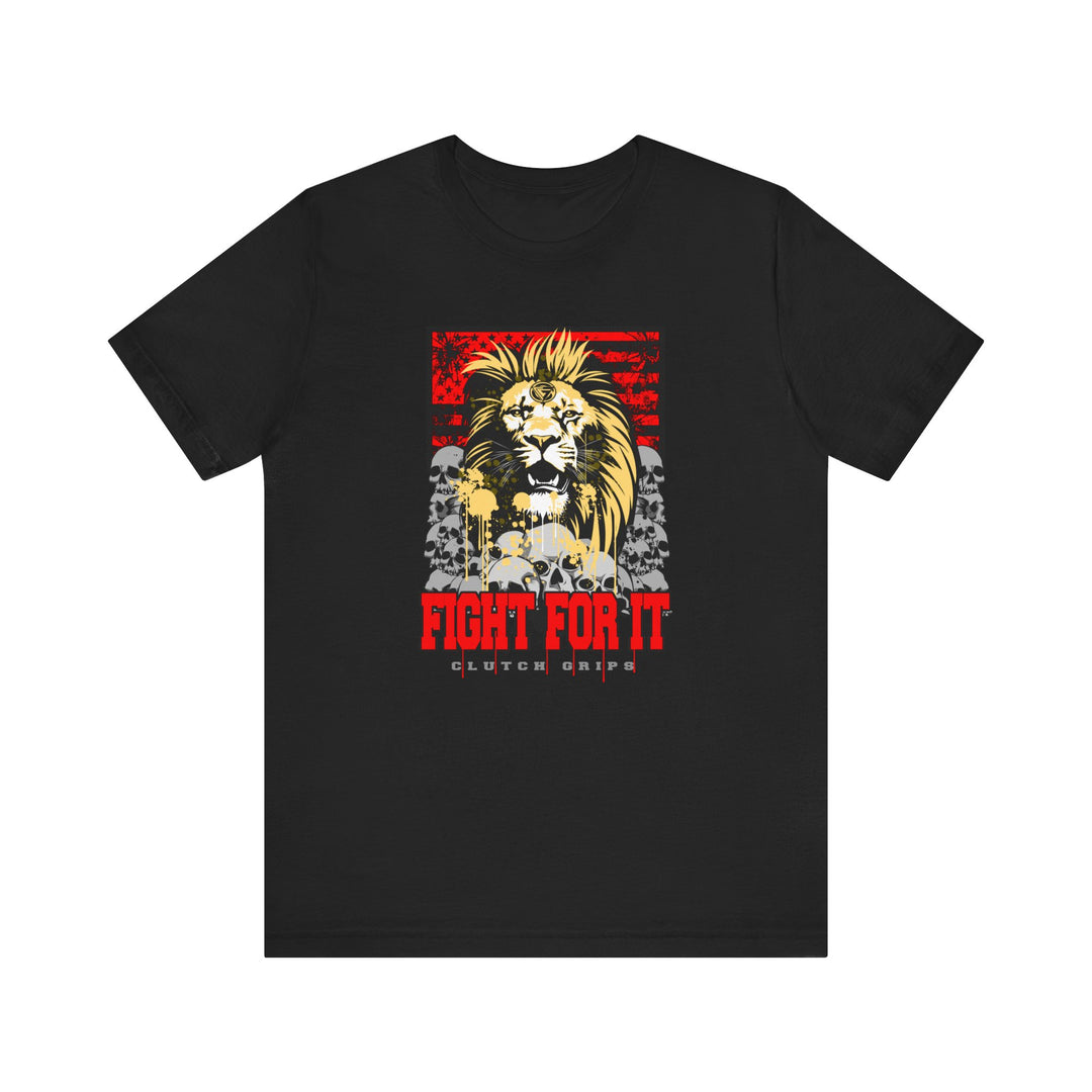 LION HEART FREEDOM TEE RED BLACK SAND/FIGHT FOR IT