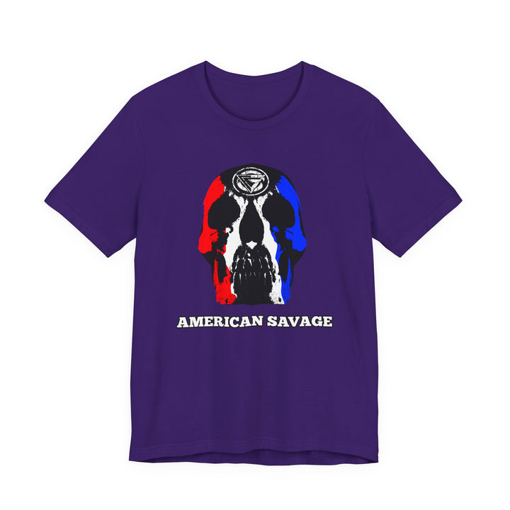 SKULLATOR RED WHITE BLUE /AMERICAN SAVAGE