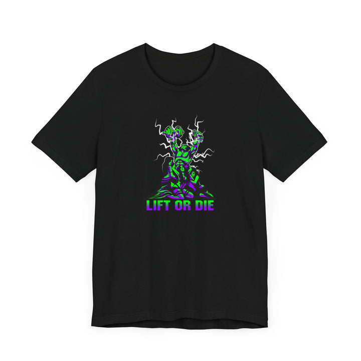 CG CONFIDENCE MAN PURPLE GREEN/LIFT OR DIE
