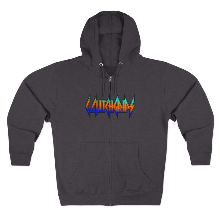 MAC POWER LIFT BLUE ORANGE AQUA FADE /LIFT HARDER ZIP UP