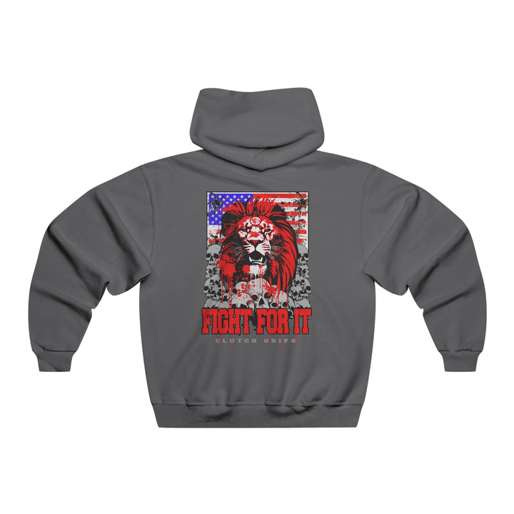 LION HEART RED WHITE BLUE /FIGHT FOR IT