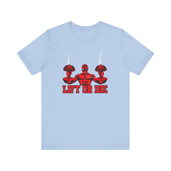 RIDE THE LIGHTNING RED/LIFT OR DIE