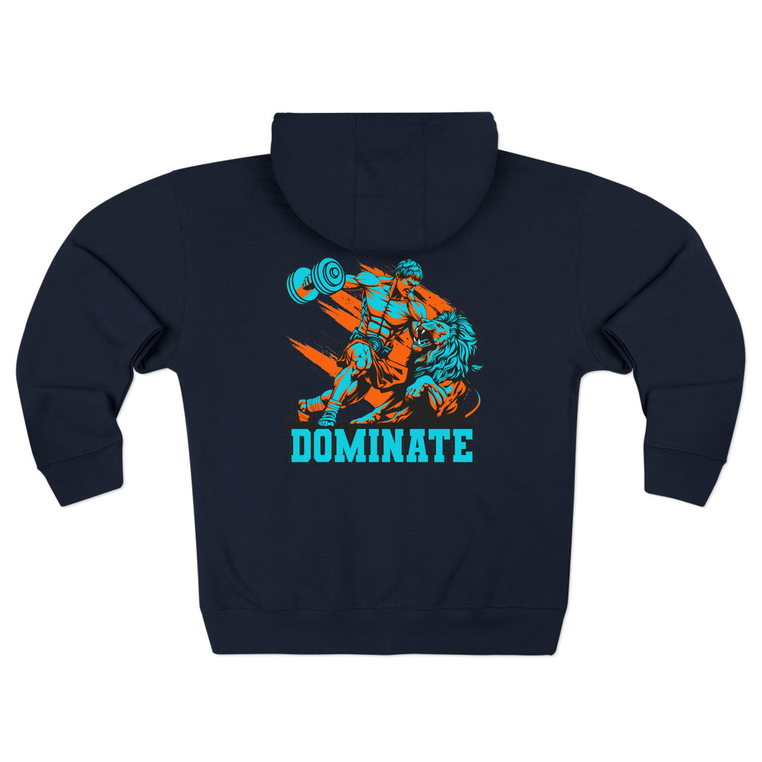 CG COLISEUM MAC VS LION MIAMI COLORS /DOMINATE ZIP UP
