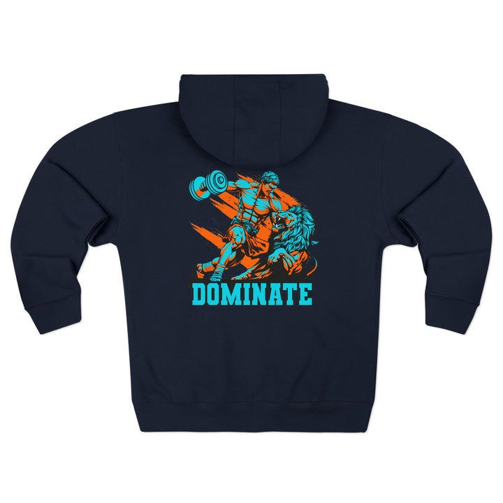 CG COLISEUM MAC VS LION MIAMI COLORS /DOMINATE ZIP UP