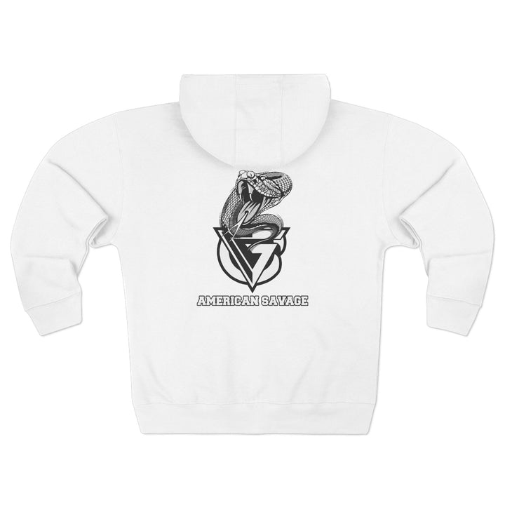 CG WICKED VIPER BLACK WHITE/AMERICAN SAVAGE ZIP UP
