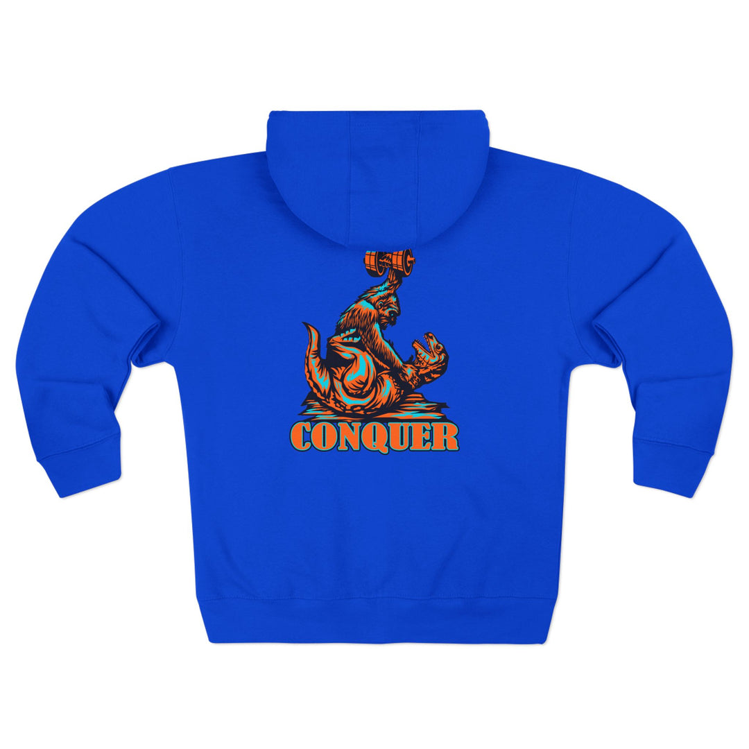 CG APE VS ZILLA RED MIAMI COLORS /CONQUER ZIP UP