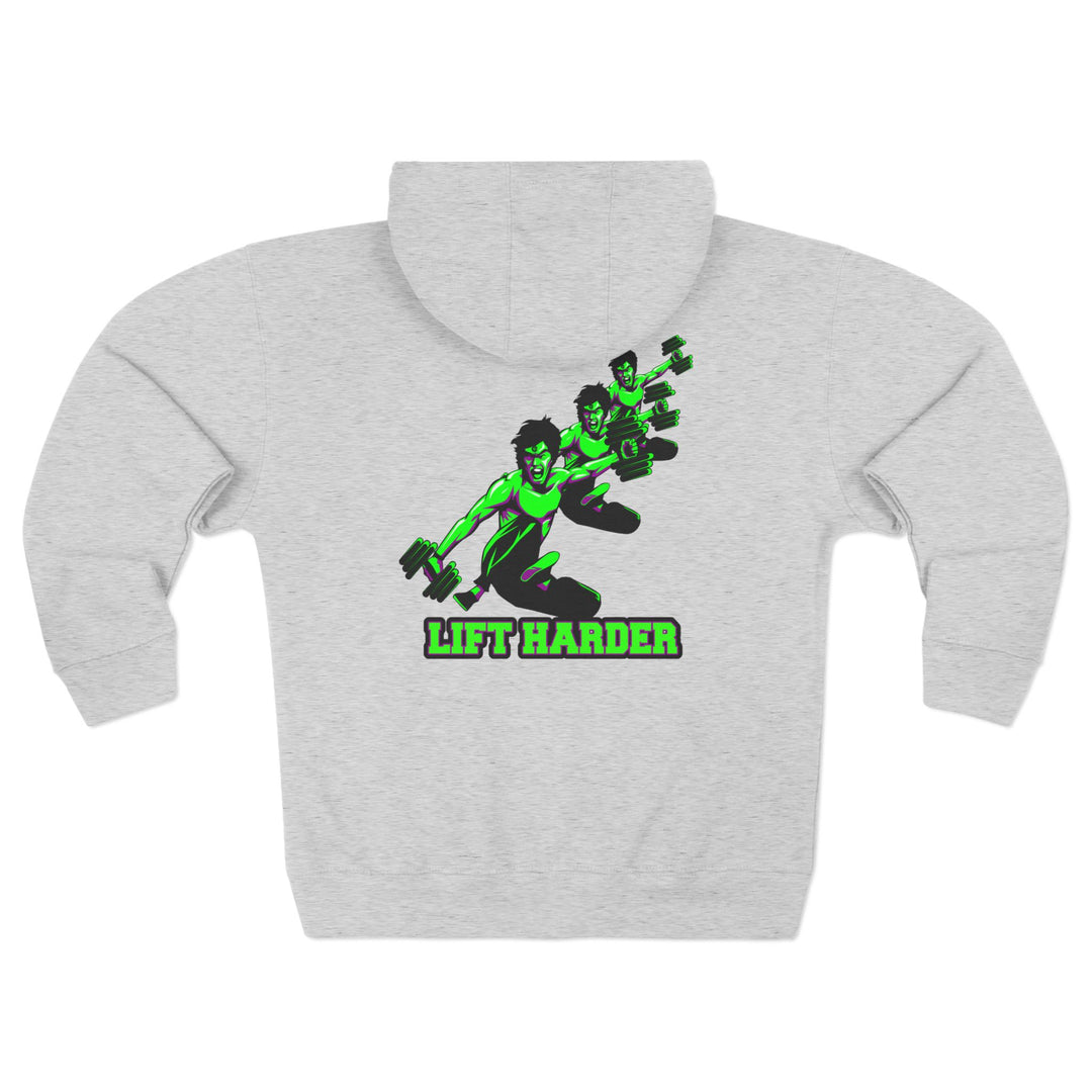 CG LIFT KICK PURPLE GREEN /LIFT HARDER ZIP UP
