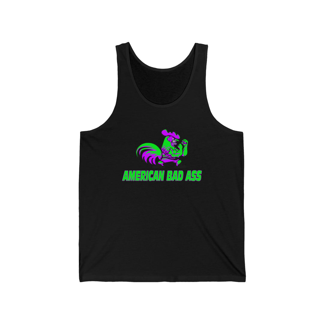 CG ANGRY ROOSTER GREEN PURPLE /AMERICAN BAD ASS