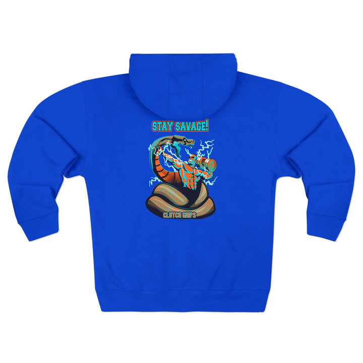 MAC VS SNAKE MIAMI /STAY SAVAGE ZIP UP