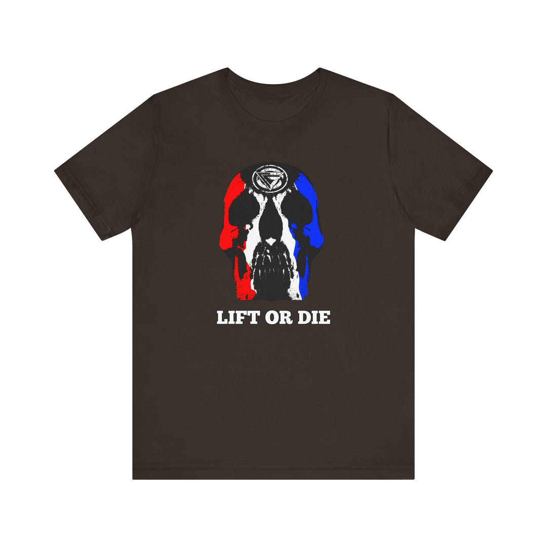 SKULLATOR RED WHITE BLUE /LIFT OR DIE