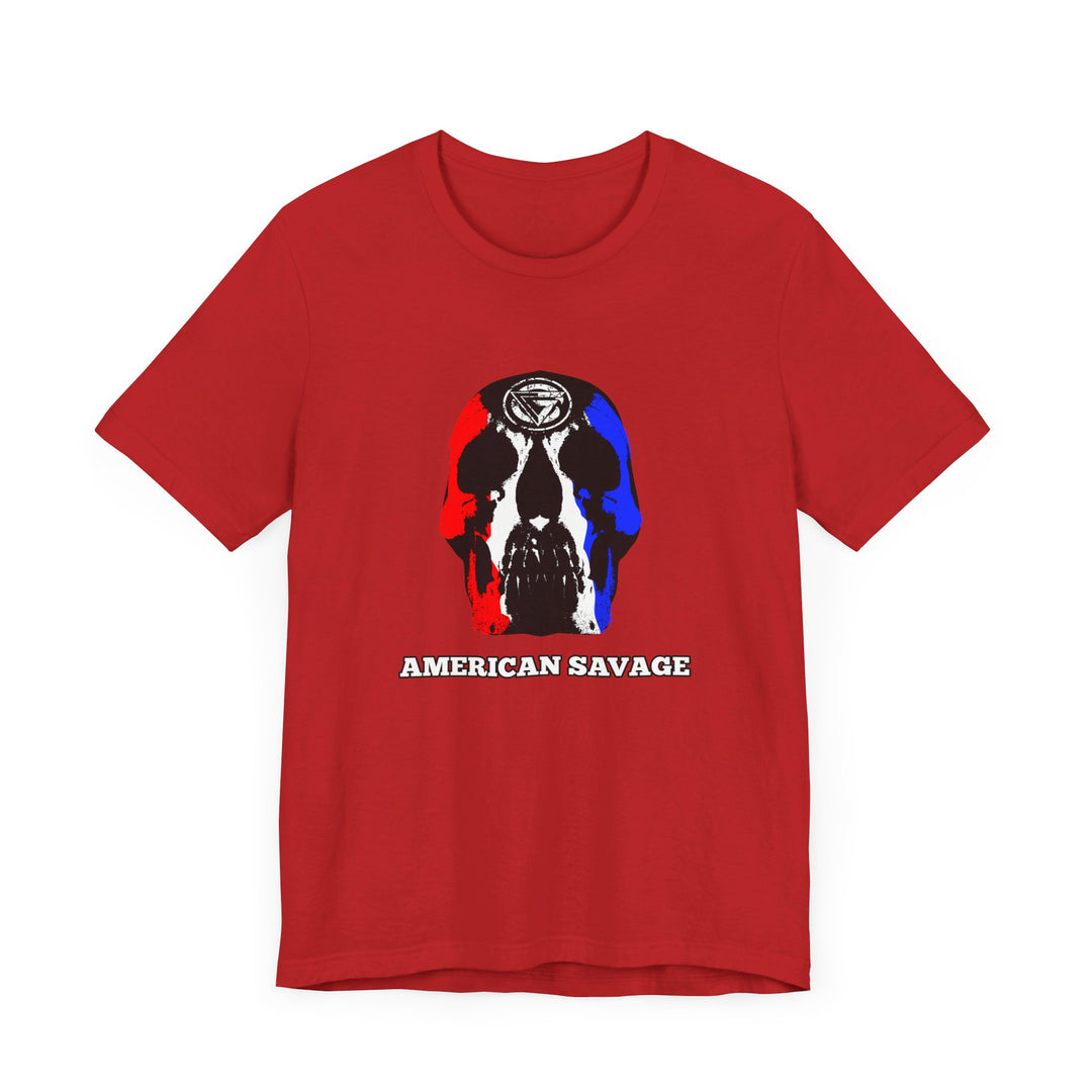 SKULLATOR RED WHITE BLUE /AMERICAN SAVAGE