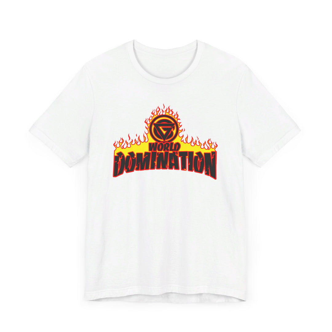 CG RED BLACK YELLOW WORLD DOMINATION