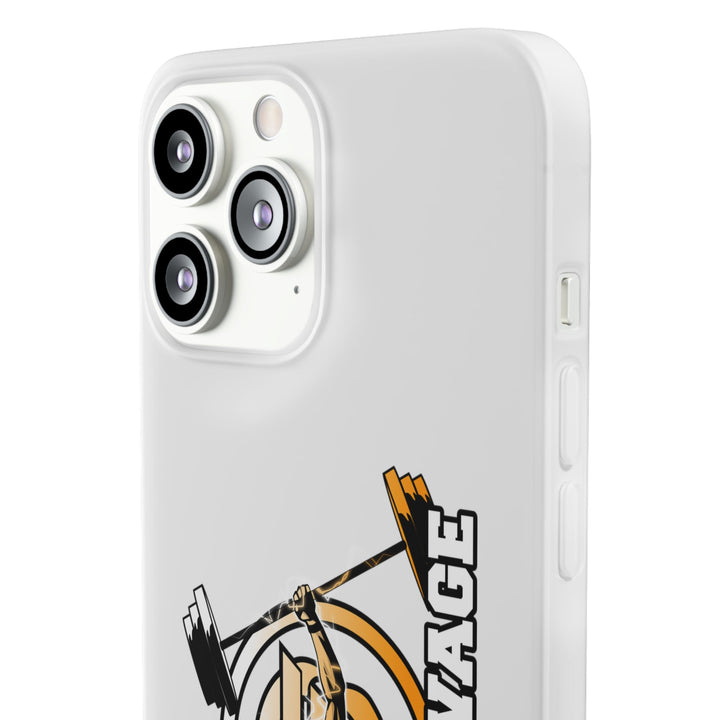 SPARTAN LIFT ORANGE WHITE PHONE CASE/STAY SAVAGE