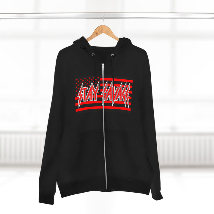 CG  NAVY SEAL TRIBUTE  RIP RED BLACK /DONT BE A BITCH ZIP UP