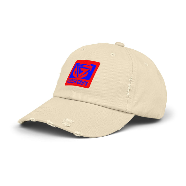 CG SQUARE LOGO RED BLUE CAP