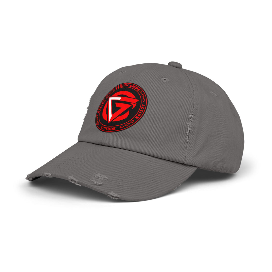 CG LOGO RED WHITE BLACK CAP