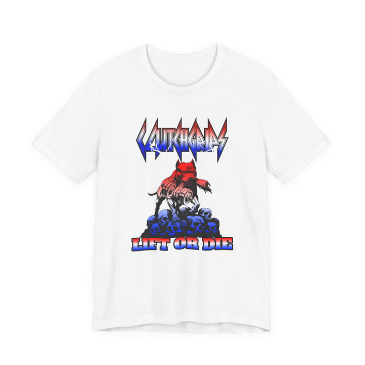 CG MAC RUTHLESS DOG RED WHITE BLUE FADE /LIFT OR DIE