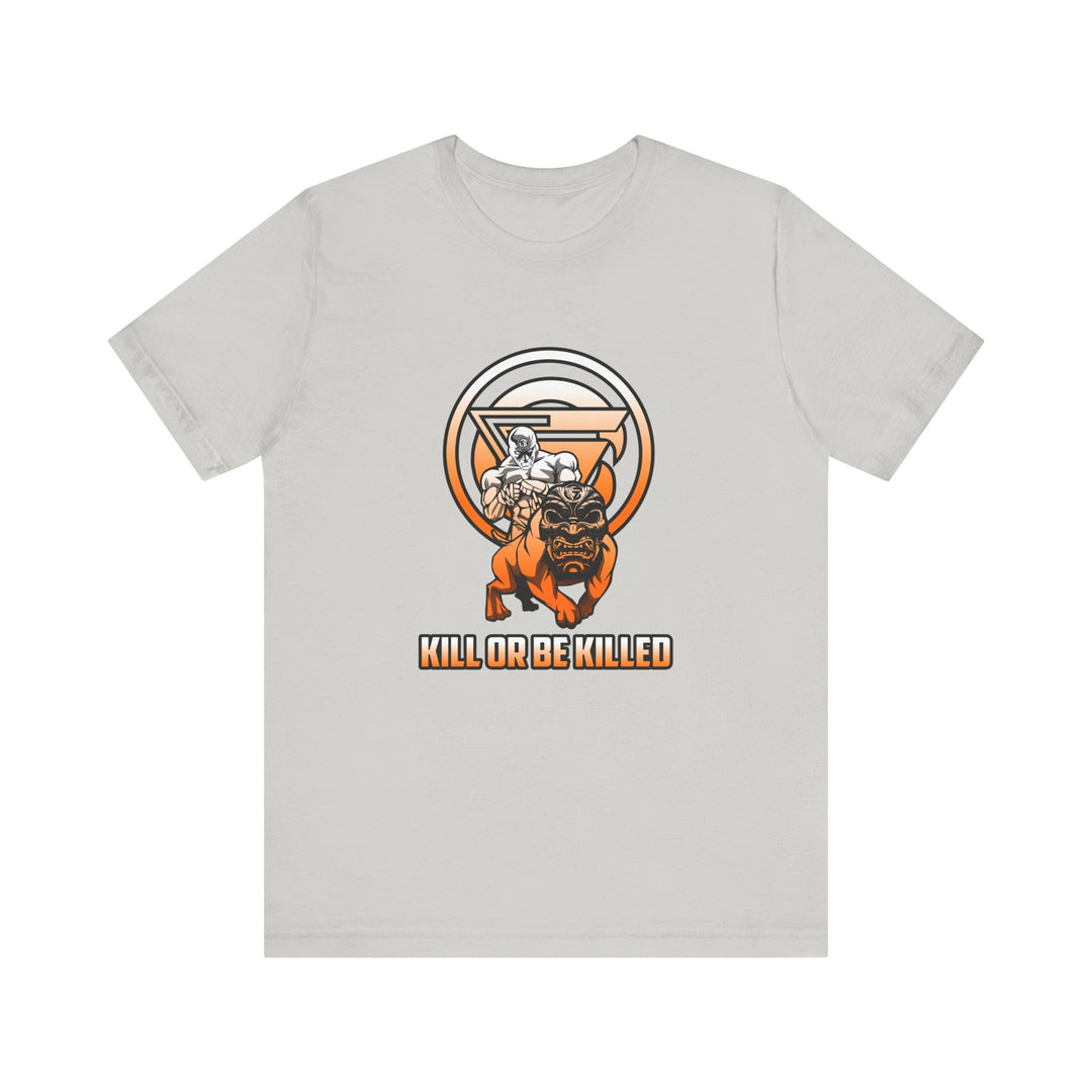 CG ANGRY DOG ORANGE WHITE FADE/KILL OR BE KILLED