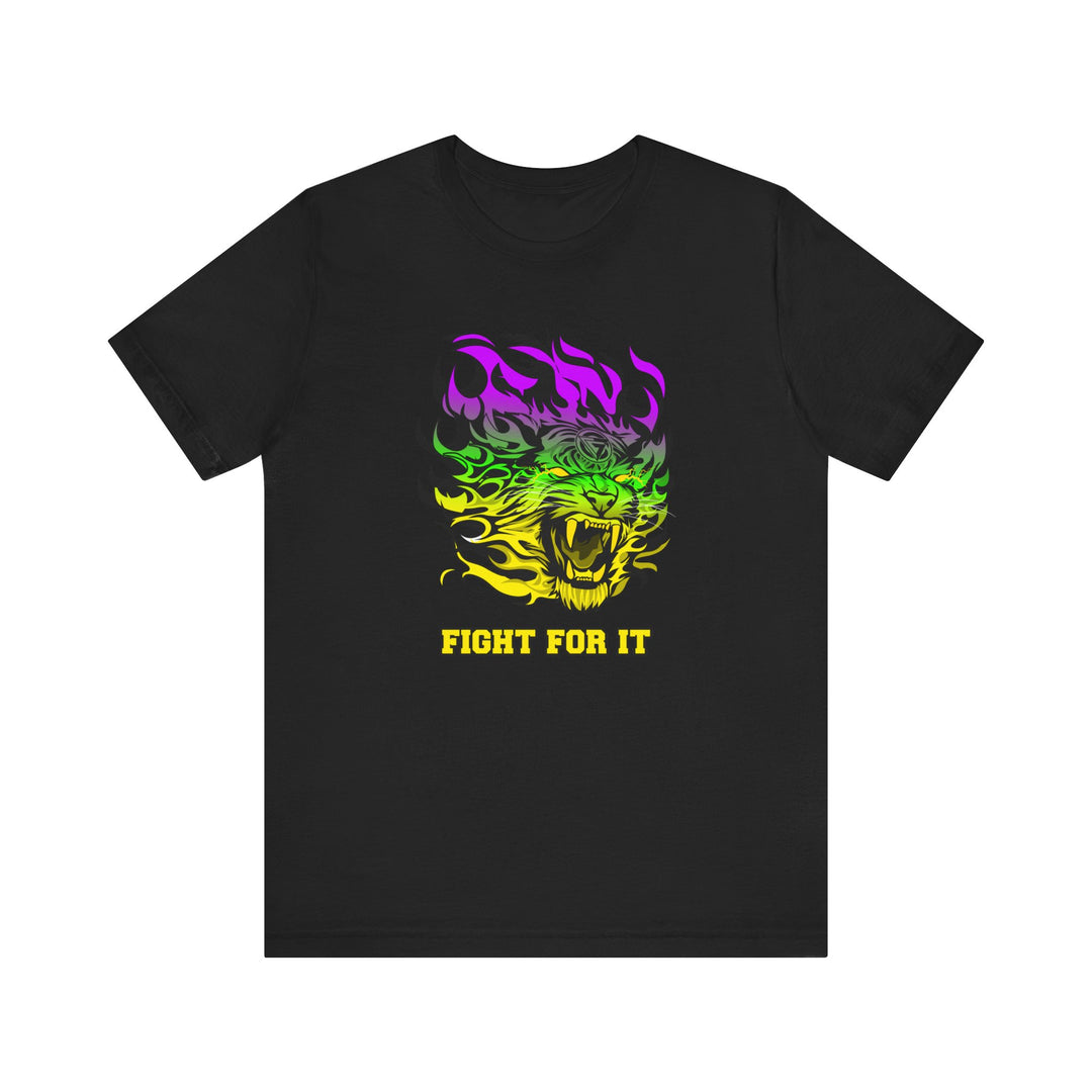 TIGER FLAME YELLOW GREEN PURPLE /FIGHT FOR IT