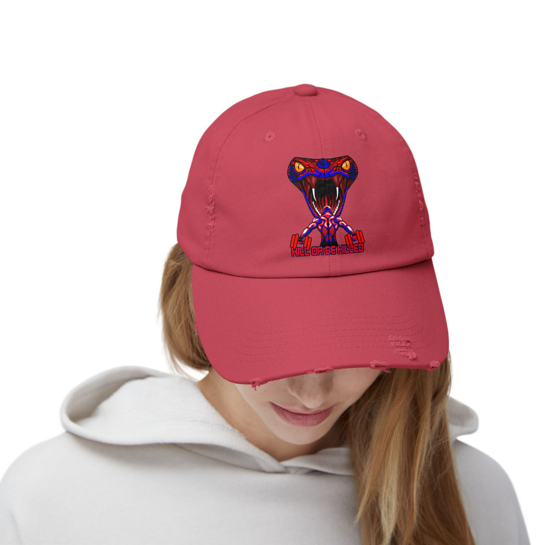 MAN VS VIPER RED BLUE /KILL OR BE KILLED CAP