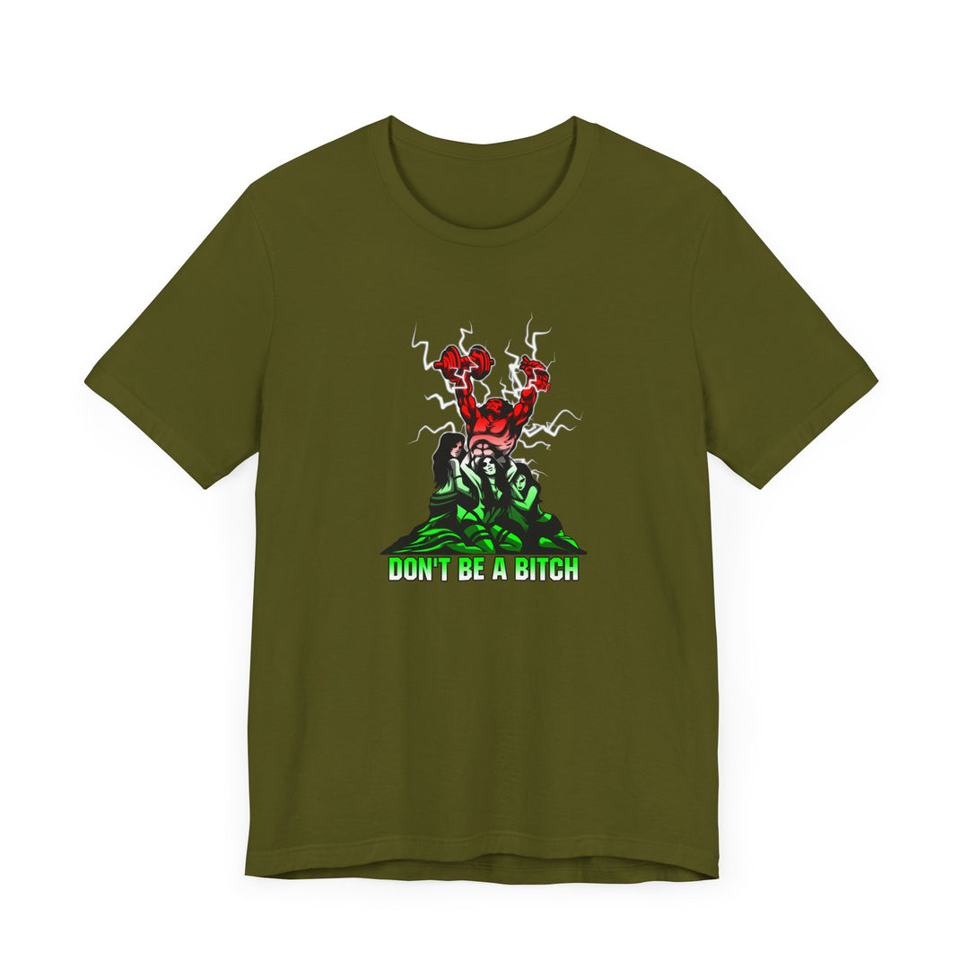 CG CONFIDENCE RED WHITE GREEN FADE /DONT BE A BITCH