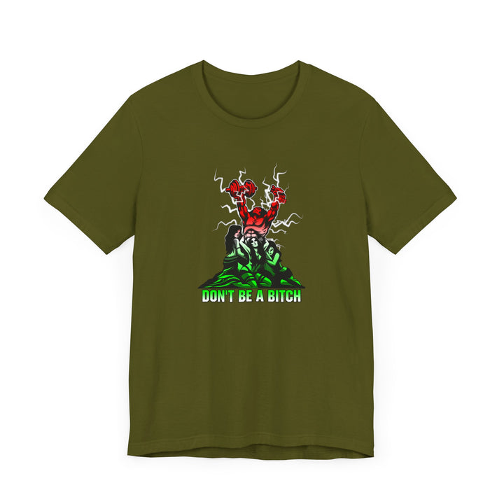 CG CONFIDENCE RED WHITE GREEN FADE /DONT BE A BITCH