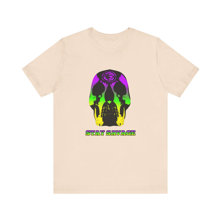 SKULLATOR YELLOW GREEN PURPLE /STAY SAVAGE