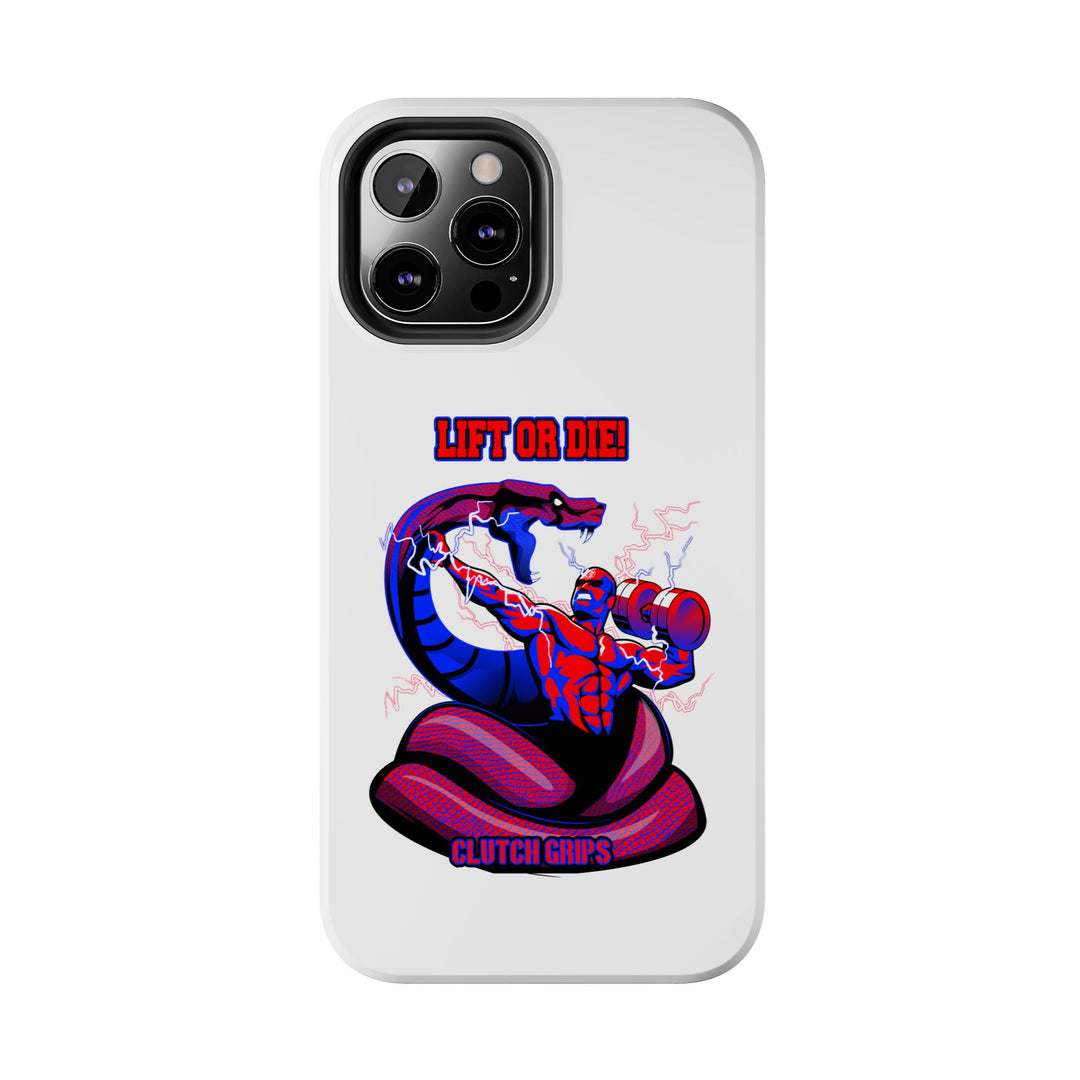 MAC VS SNAKE PHONE CASE RED BLUE /LIFT OR DIE