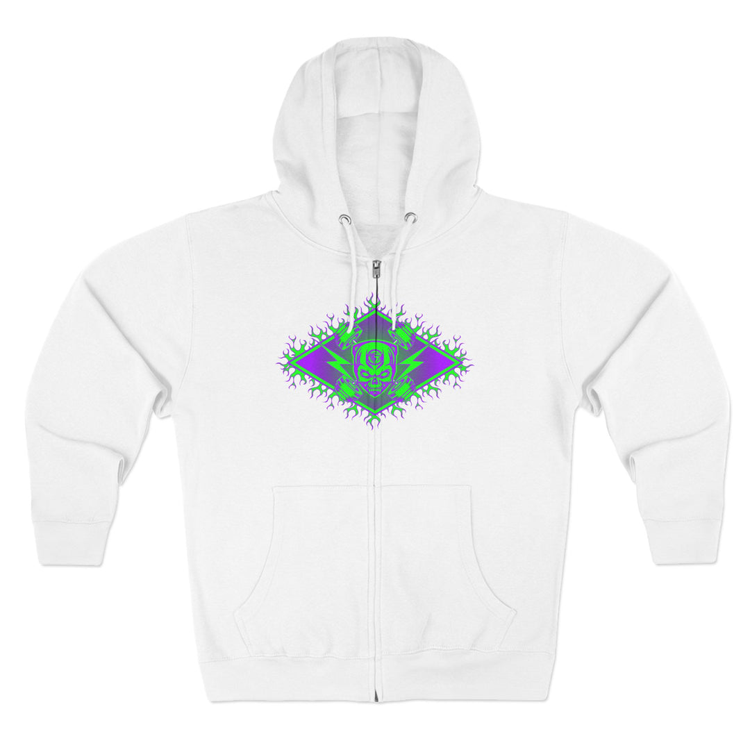 CG TIGER VS TIGER PURPLE GREEN /STAY SAVAGE ZIP UP