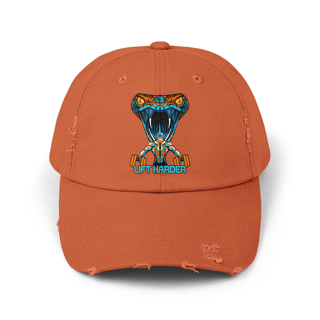 MAN VS VIPER ORANGE AQUA/LIFT HARDER CAP