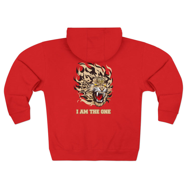 CG  TIGER FLAME DESERT SAND/I AM THE ONE ZIP UP