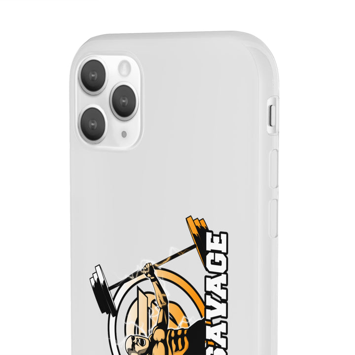 SPARTAN LIFT ORANGE WHITE PHONE CASE/STAY SAVAGE