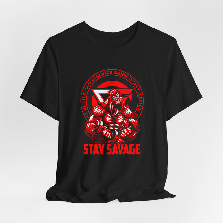 CG ALPHA RED WHITE /STAY SAVAGE
