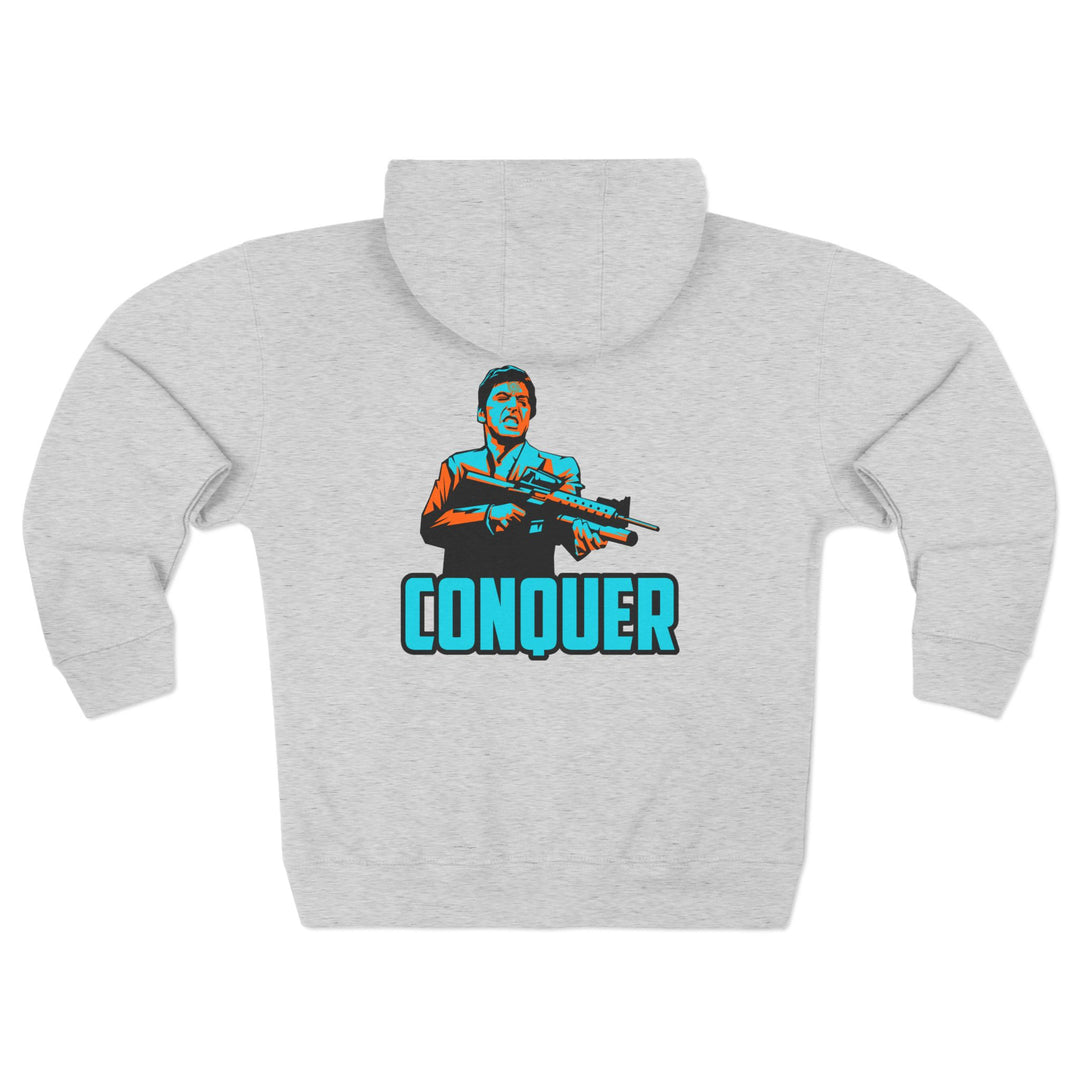 CG FINAL BOSS MIAMI COLORS/CONQUER ZIP UP