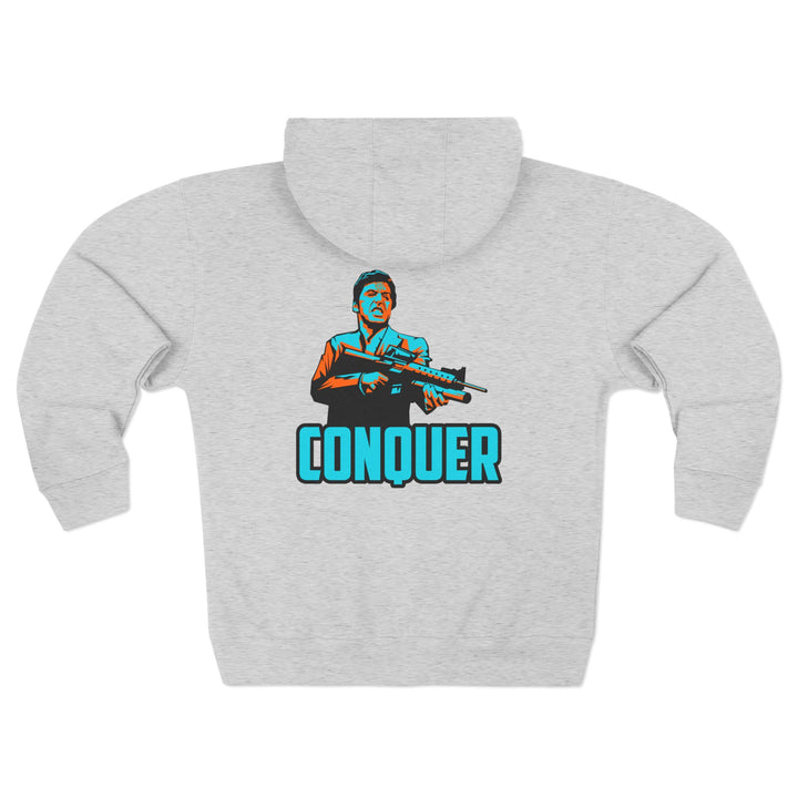 CG FINAL BOSS MIAMI COLORS/CONQUER ZIP UP