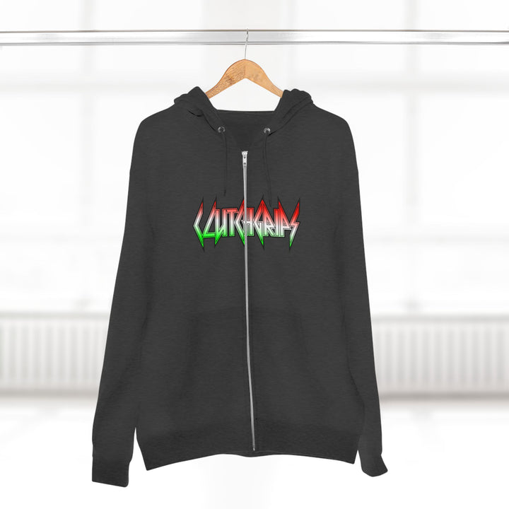 CG SKULLATOR SGL BELL DRAGON TIGER RED WHITE GREEN FADE /STAY SAVAGE ZIP UP