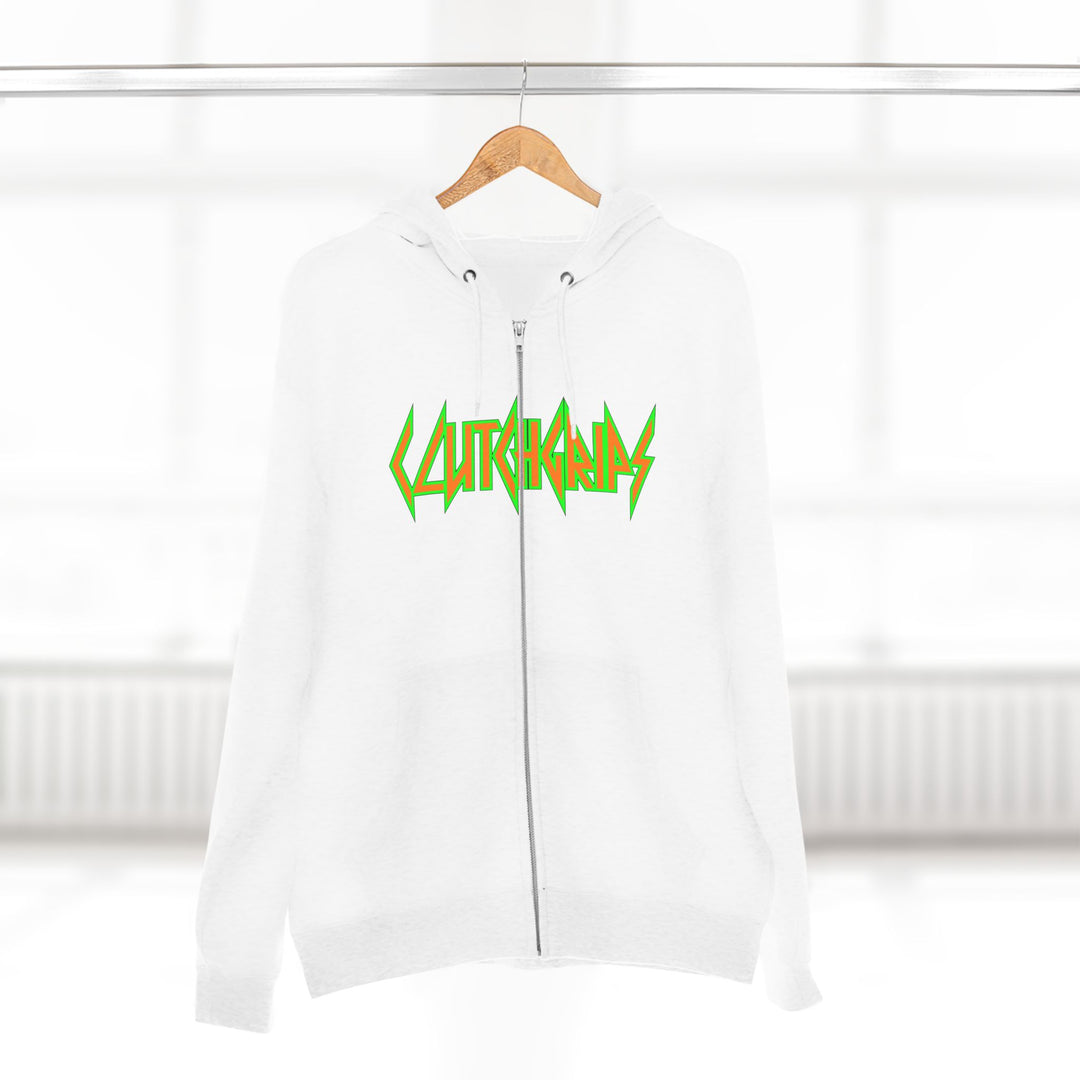 MAC SNAP DRAGON ORANGE GREEN /LIFT OR DIE ZIP UP