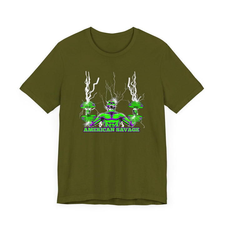 RIDE THE LIGHTNING PURPLE GREEN /AMERICAN SAVAGE