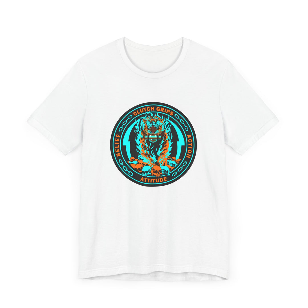 DYNAMITE TIGER MIAMI AQUA ORANGE COIN STYLE
