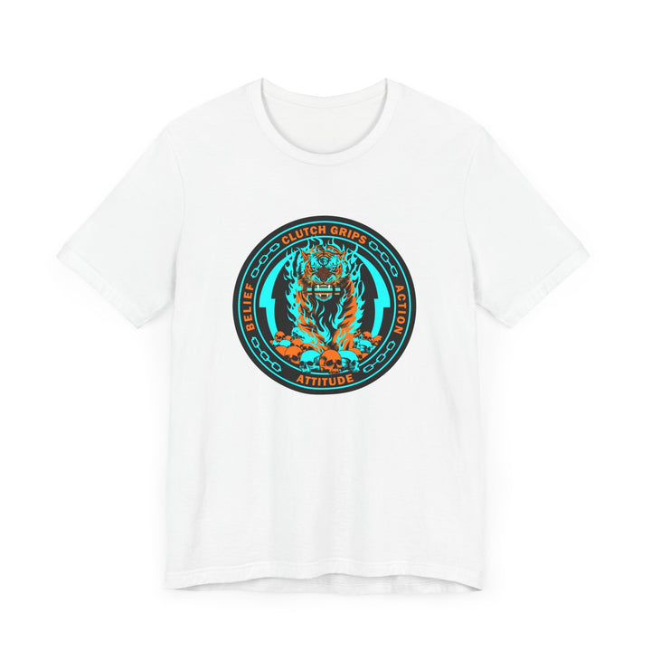 DYNAMITE TIGER MIAMI AQUA ORANGE COIN STYLE