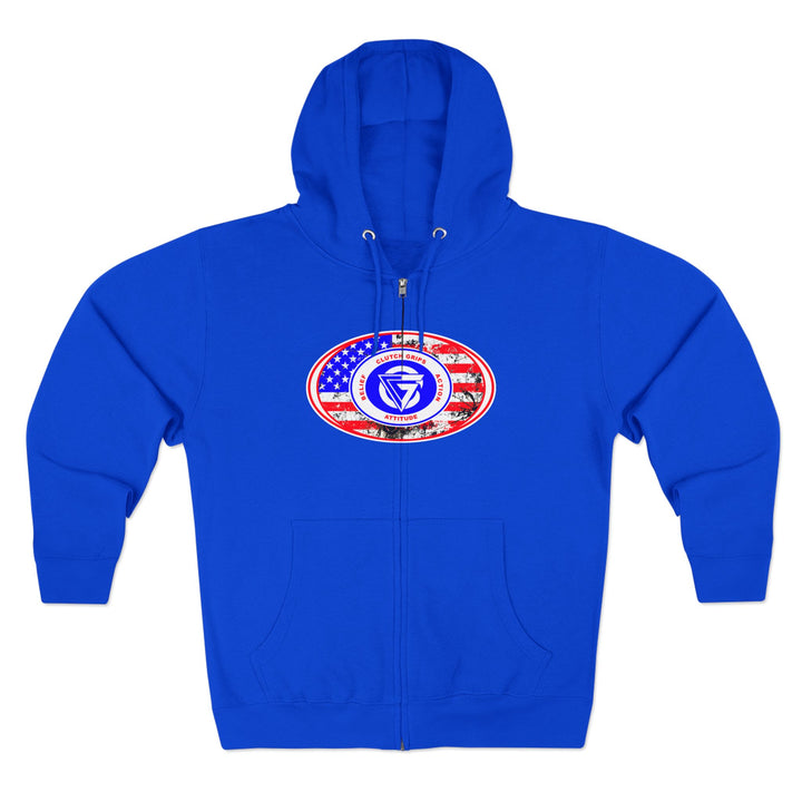 CG ANGRY DG USA BULLET PROOF /LIFT OR DIE ZIP UP