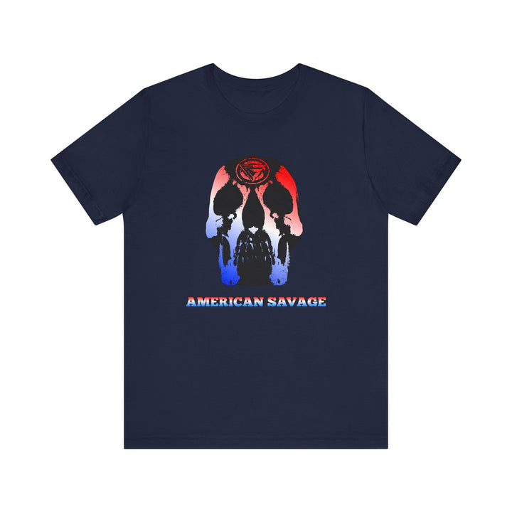 SKULLATOR RED WHITE  BLUE /AMERICAN SAVAGE