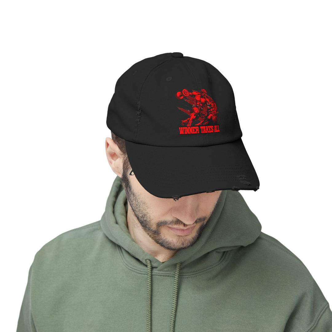 CG COLISEUM MAC VS LION RED/WINNER TAKES ALL CAP